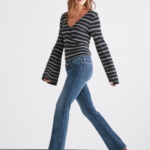 Lucky Brand low rise flared jeans